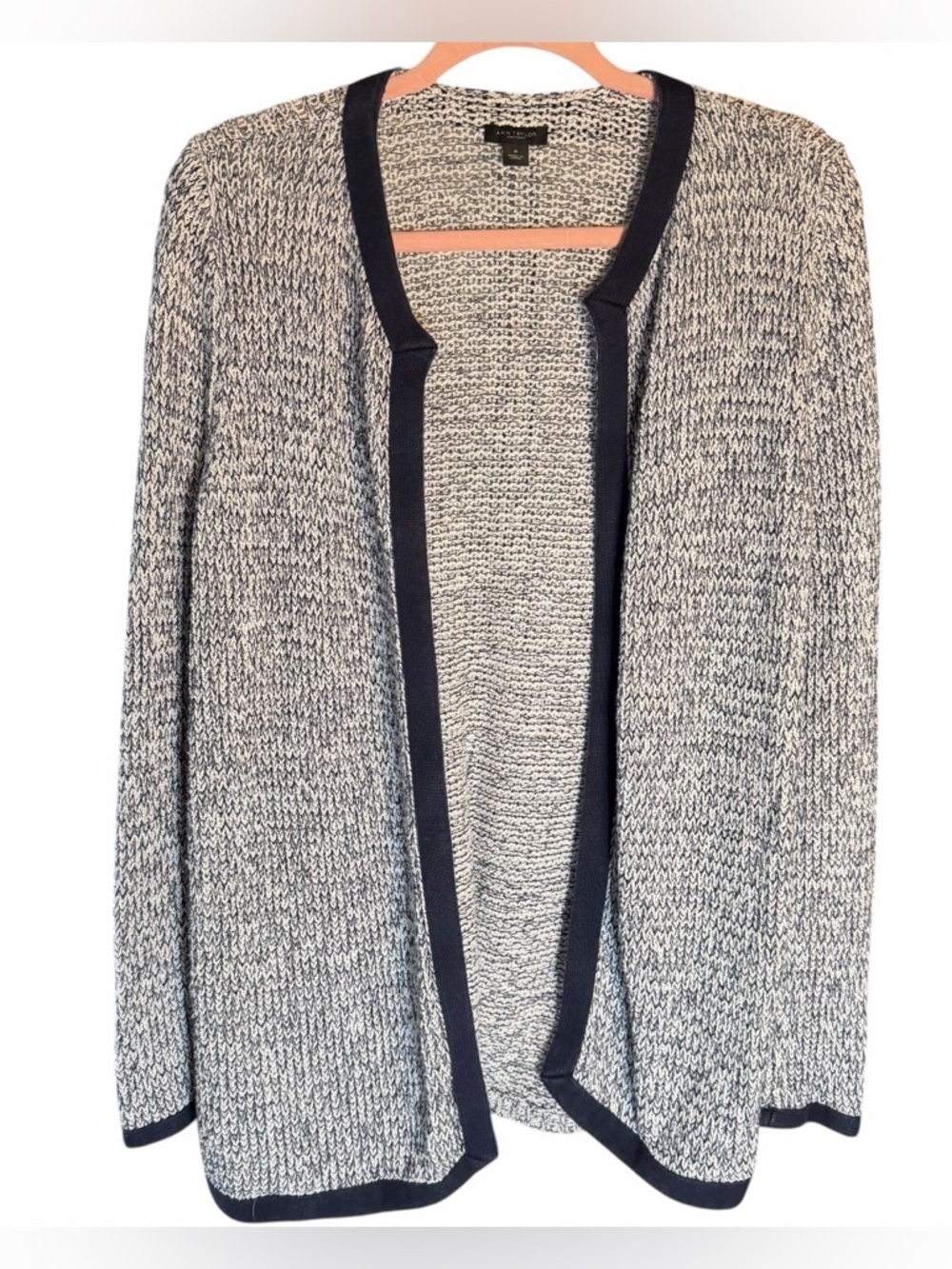 Ann Taylor Factory Open Front Cardigan